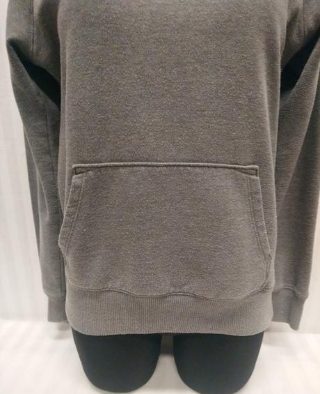 Dámska sivá mikina klokanka, h&m, s, h&m,s
