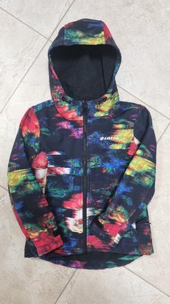 Dievčenská softshellová bunda 116 /122, lotto,116