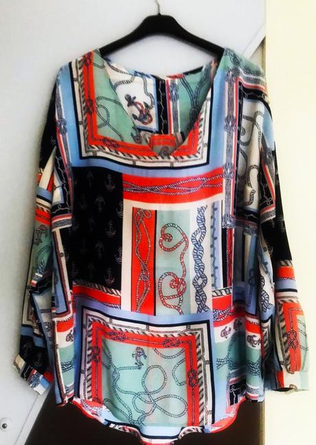Námornícky bluzón /tunika, xxxl