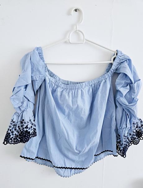 Nádherná vyšívaná zara blúzka, zara,s