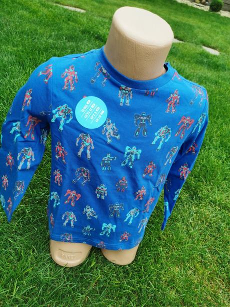 Tričko s robotmi, f&f,104