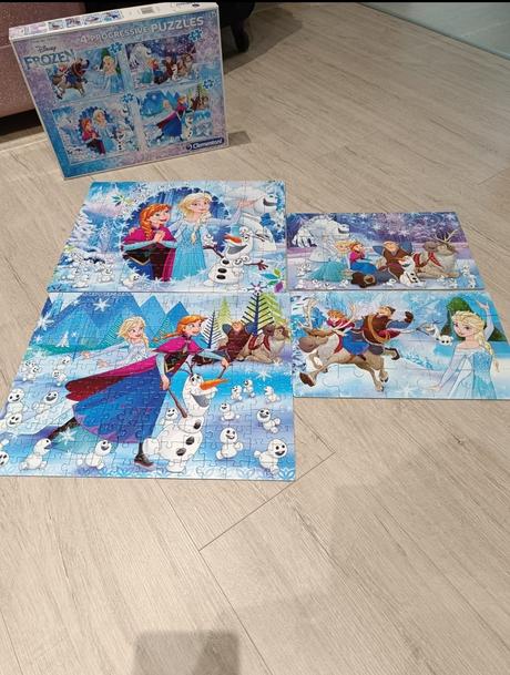 Puzzle frozen,