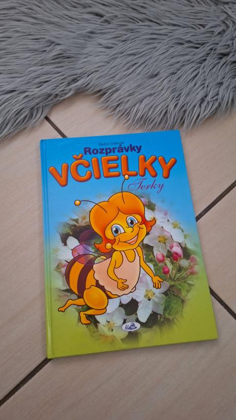 Kniha rozpravky včielky terky,