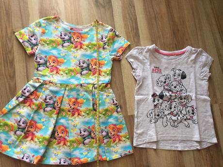 Saty paw patrol + zadarmo trocko 101 dalmatincov, 104