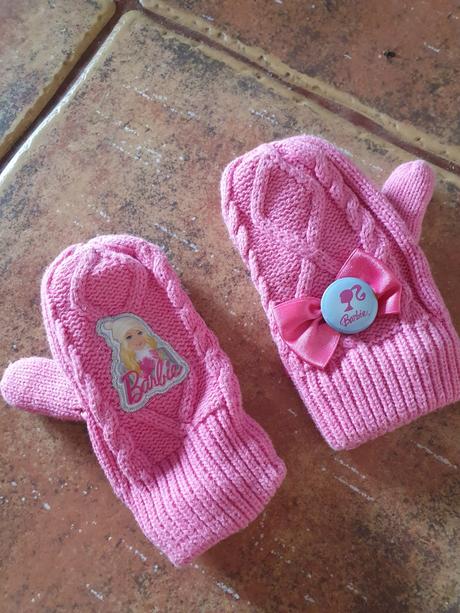 Rukavičky barbie, barbie,80