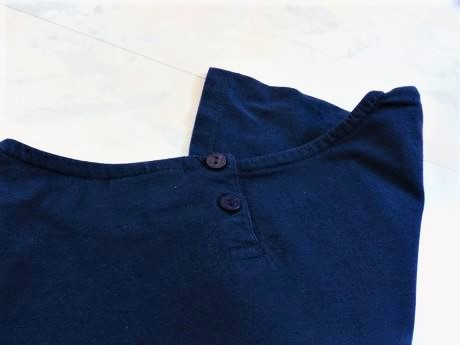 Bavlnené tričko peplum pop, crashone,158