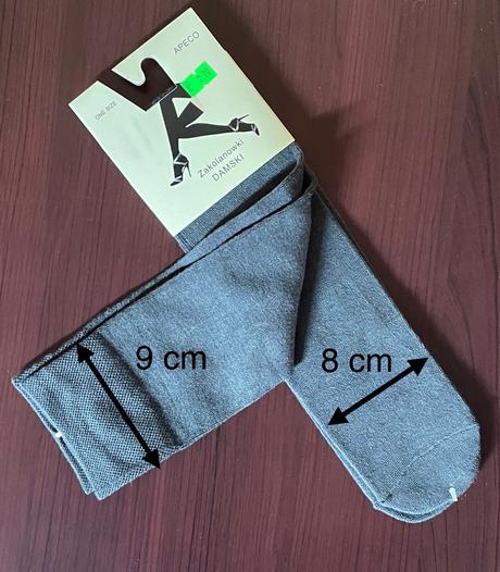 Tmavosivé dámske nadkolienky univerzálna veľkosť, 37 / 38