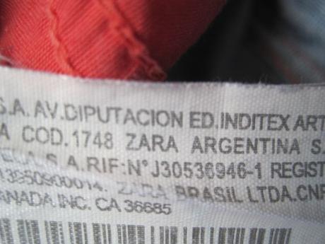 Potrhané rifle zara, zara,s