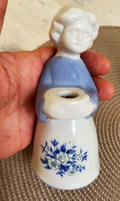 Porcelánové svietniky 2 ks, 