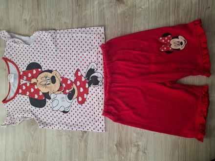 2x kratke pyzamko, 122