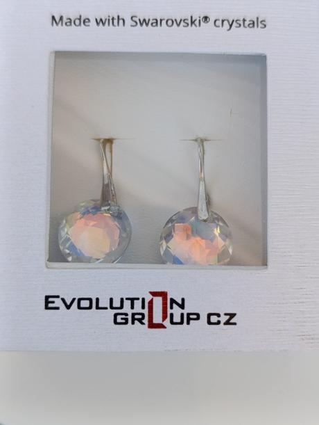 Náušnice swarovski,