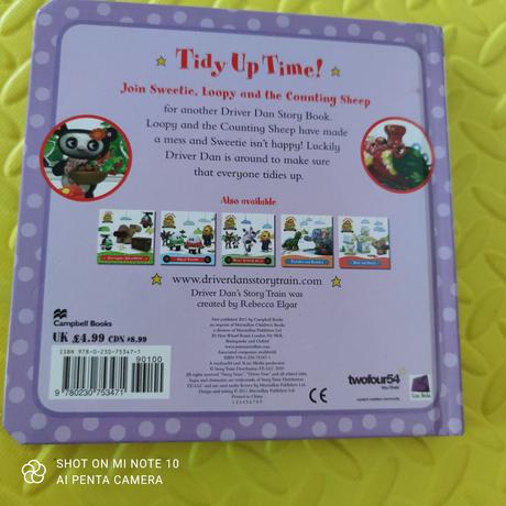 Tidy up time story train top stav,