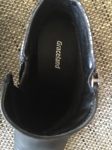 Dámske čierne nízke čižmy, graceland,36