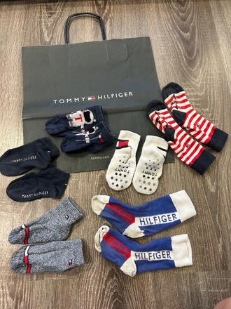 Tommy hilfiger detske ponožky č.23-26, tommy hilfiger,24