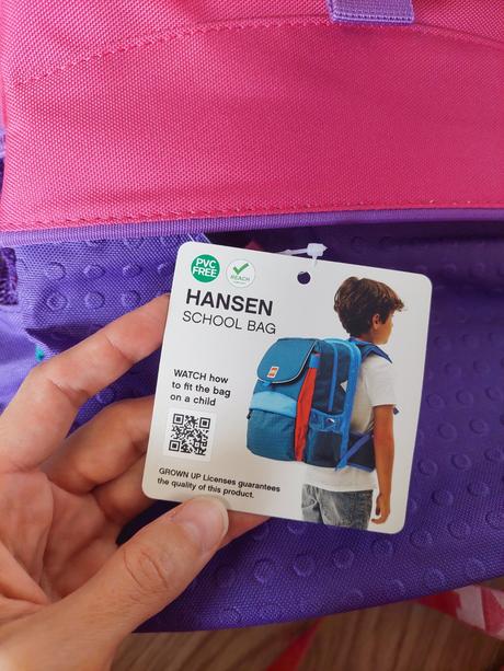Lego batoh ruksak hansen pink/purple,