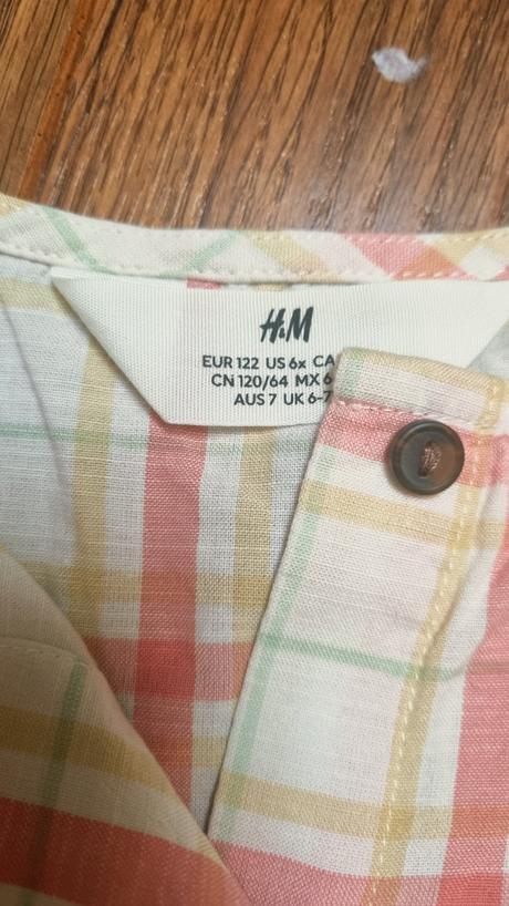 B3685 šaty, h&m,122