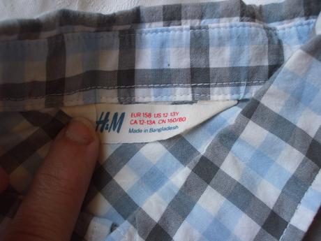 Košeľa, h&m,158