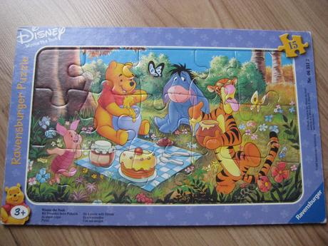 Puzzle, macko pooh, 15 dielikov, 