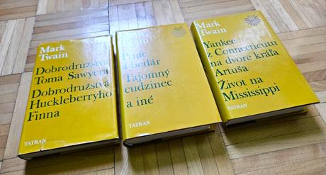 Knihy mark twain, zv. i.-iii. (komplet), 