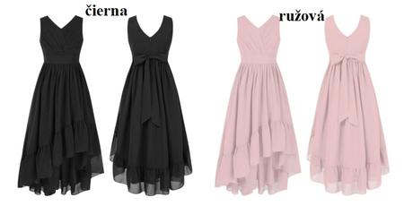 Ella- dievčenské spoločenské šaty 8-15r., 134 - 188