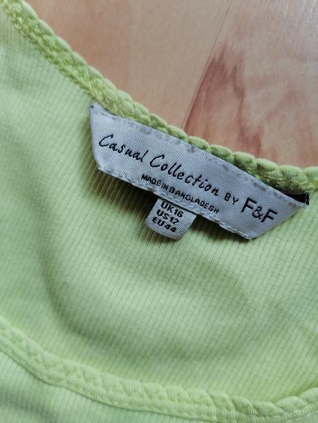 Žlté tielko - 42/xl, f&f,xl