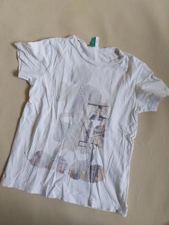 Tricko mickey, benetton,128