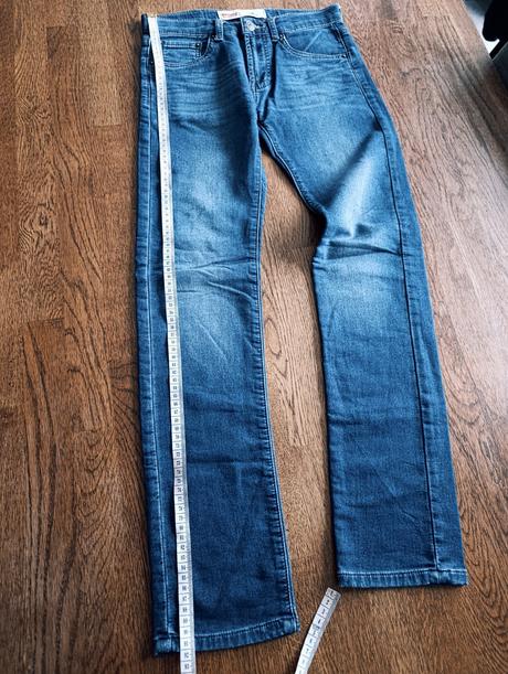 Levis jemné strečové chlapčenské rifle, levis,158