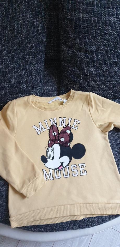 Mikinka,mouse, h&m,128