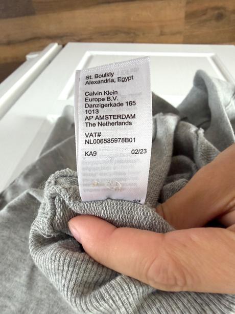 Mikina s kapucňou calvin klein sivá melír, calvin klein,l
