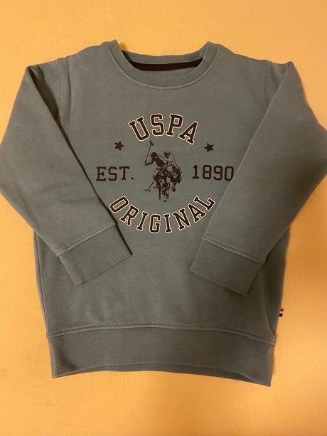 Mikina modra, u.s. polo assn.,110