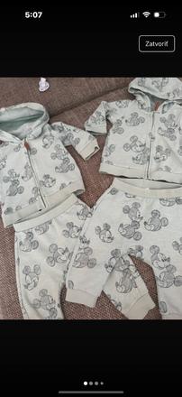 Krásne teplákové súpravy pre dvojičky v.68 h&m, 68