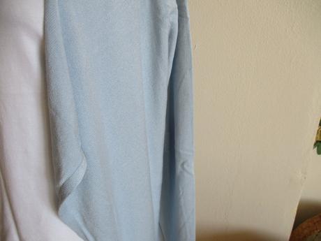 Svetrík svetlo modrý, bonprix,s