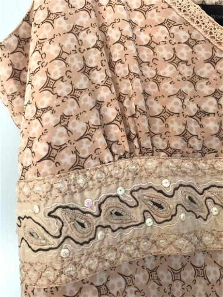 Tenké padavé letné šaty, vero moda,38