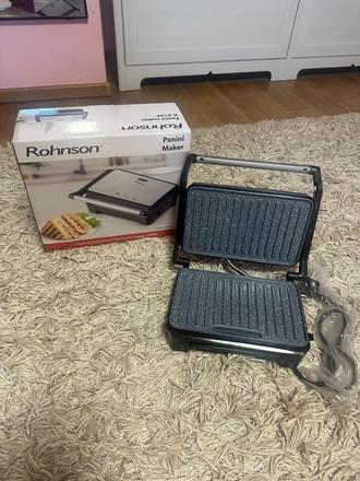 Kontaktný gril rohnson r-2105 panini maker, 