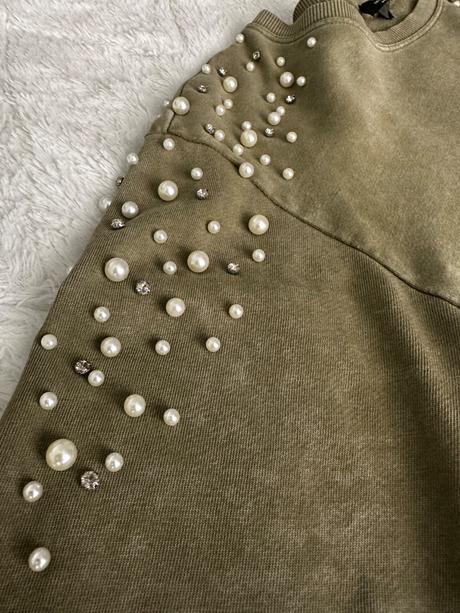 Šaty s perličkami, bershka,xs