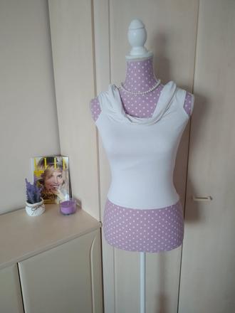 Karen millen - biely crop top, s