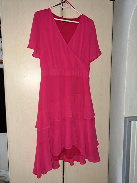 Ružové šaty m/l, orsay,38