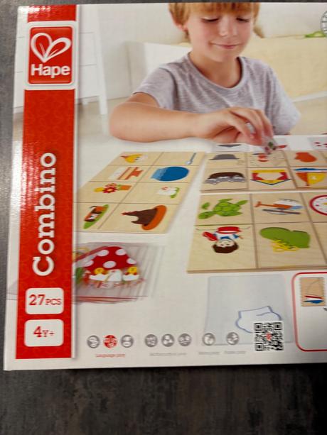 Hape - hra combino , na logiku, motoriku,