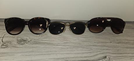 3 ks damske slnecne okuliare, 
