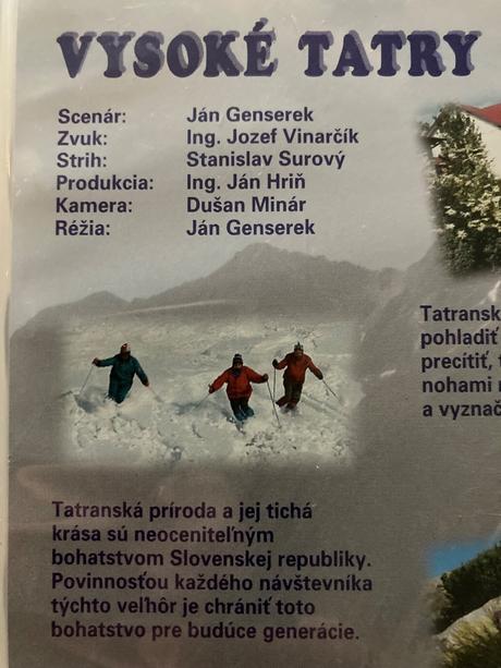 Vysoké tatry vhs (1995),