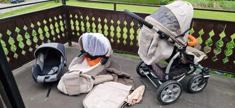 Kočík x-lander desert 2-kominácia +vajíčko, x-lander,x-lander xa