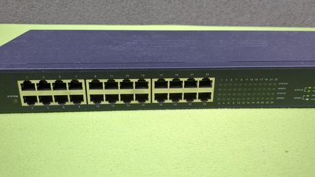 Switch asus gx-1024x 24 portový, 100 mbit, asus