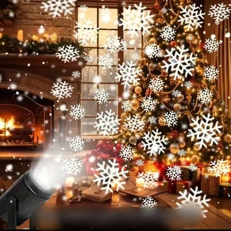 Projektor snehové vločky, 