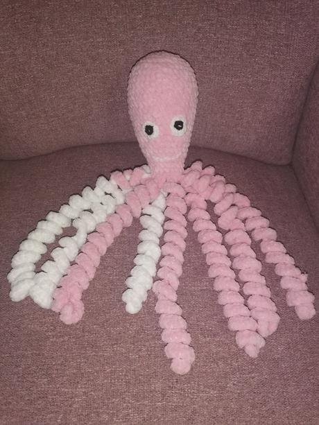 Ručne háčkovane chobotničky, 