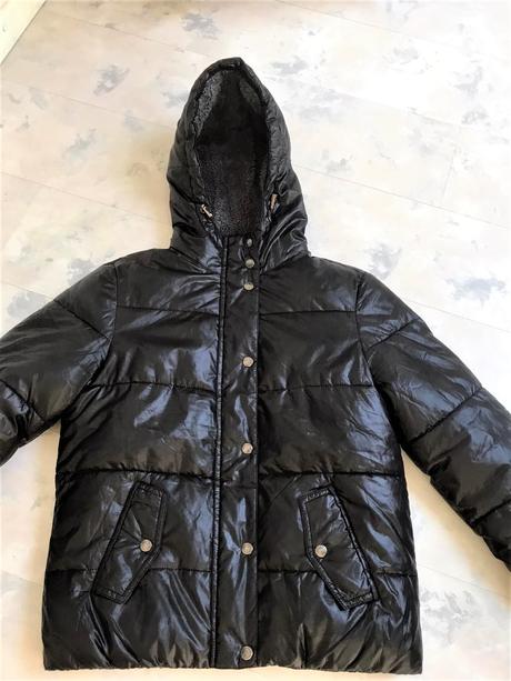 Teplá hrubá vetrovka s barančekom, clockhouse,m