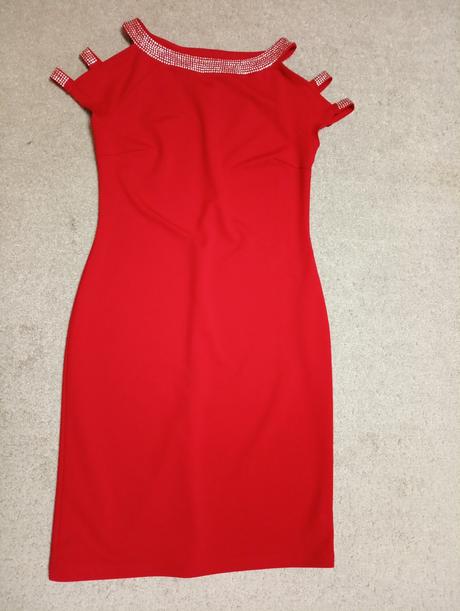 Červené šaty m, bonprix,m