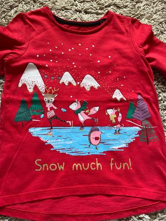 Tričko so zimnou tématikou, pepco,116
