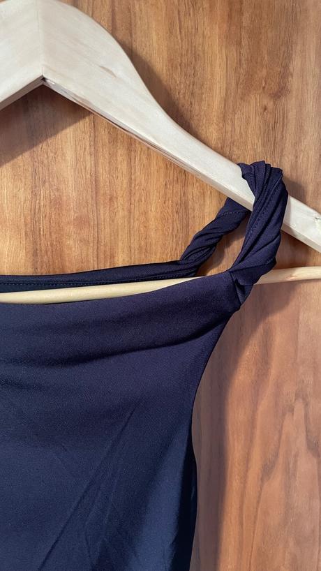 H&m asymetrické odhalené plece bodycon priliehavé, h&m,xs