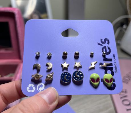 Sada náušníc claires, 