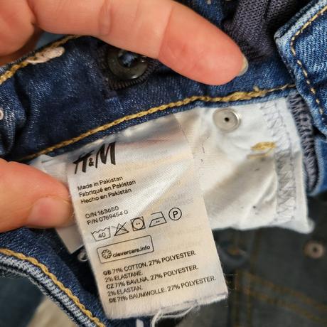 Frajerske potrhane rifle, h&m,116